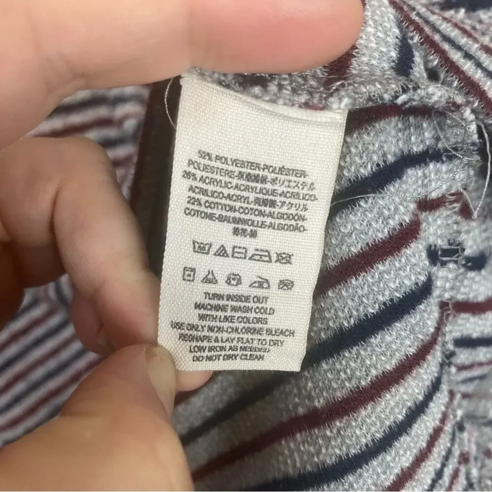 Free People Little Ann Striped Pullover XS